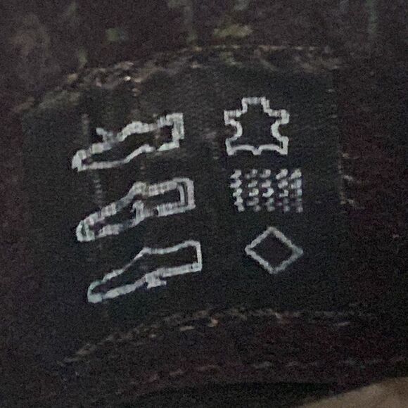 UNDERGROUND Black Leather & Leopard Bovine Fur Platform Wedge Creepers - Picture 12 of 15